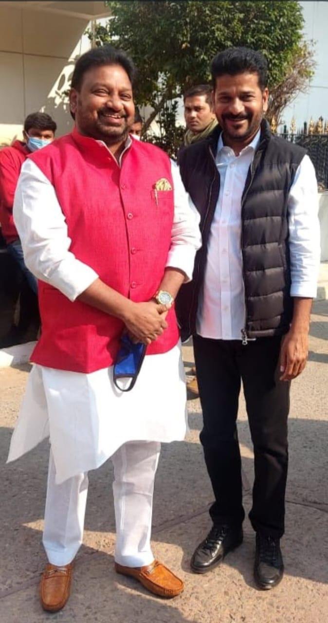 With Chief Minister of Telangana Sri.Revanth Reddy Ji